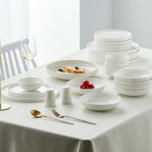 Mulex Milan Serviesset 27-delig voor 6 Personen -wit