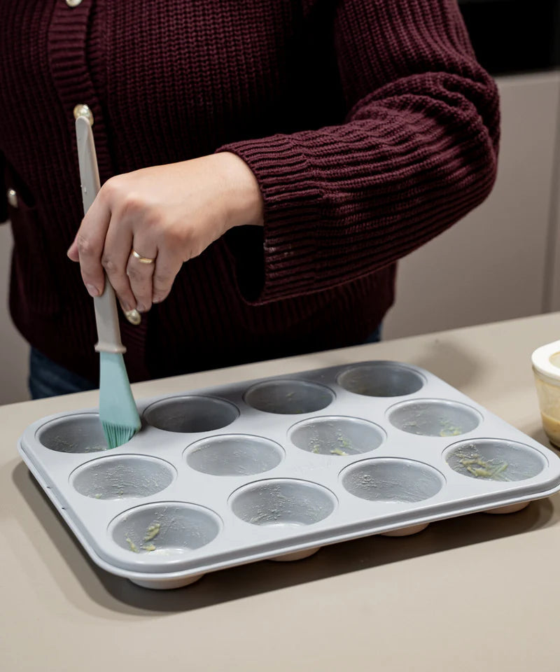 Muffinblik 12-Vaks – Keramische Anti-Aanbaklaag – 35x26,5 cm