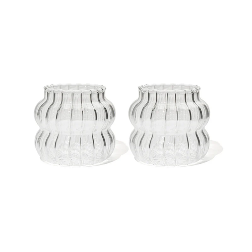 Bolvormige Drinkglazen – Set van 2 – 350 ml