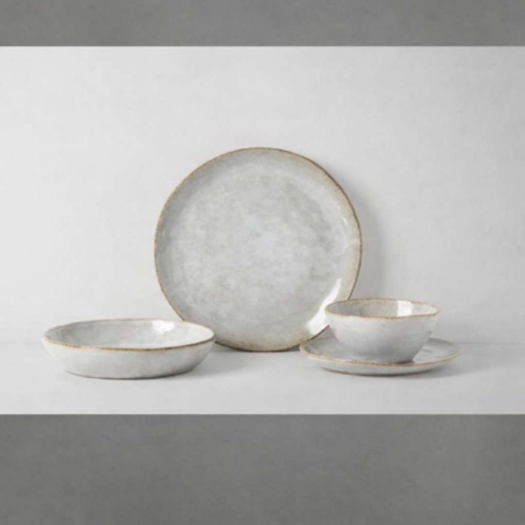 Serviesset Grijs –24-delige- 6 Persoons