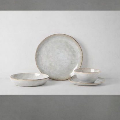 Serviesset Grijs –24-delige- 6 Persoons