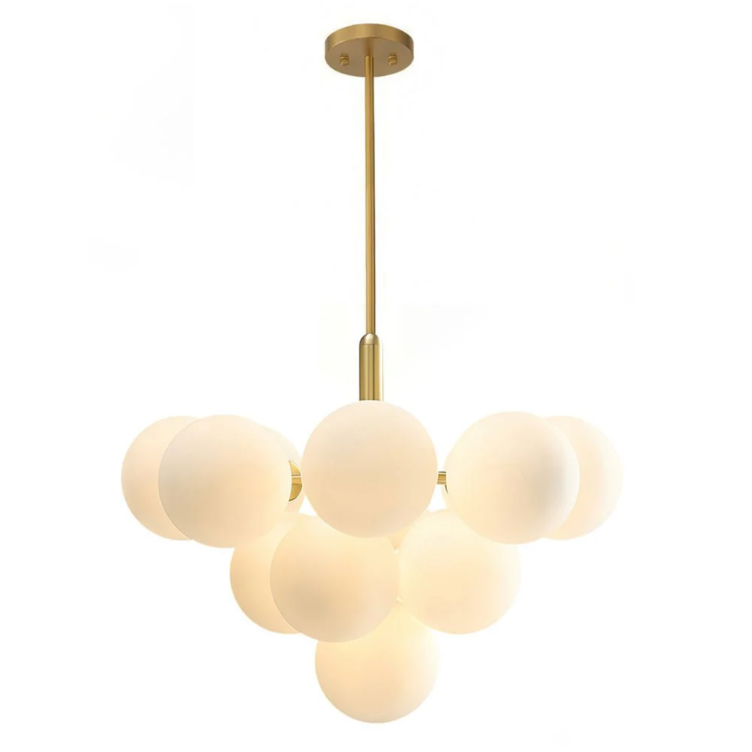 Navi Hanglamp GOUD/WIT – Ø60 cm -  G9 Fitting