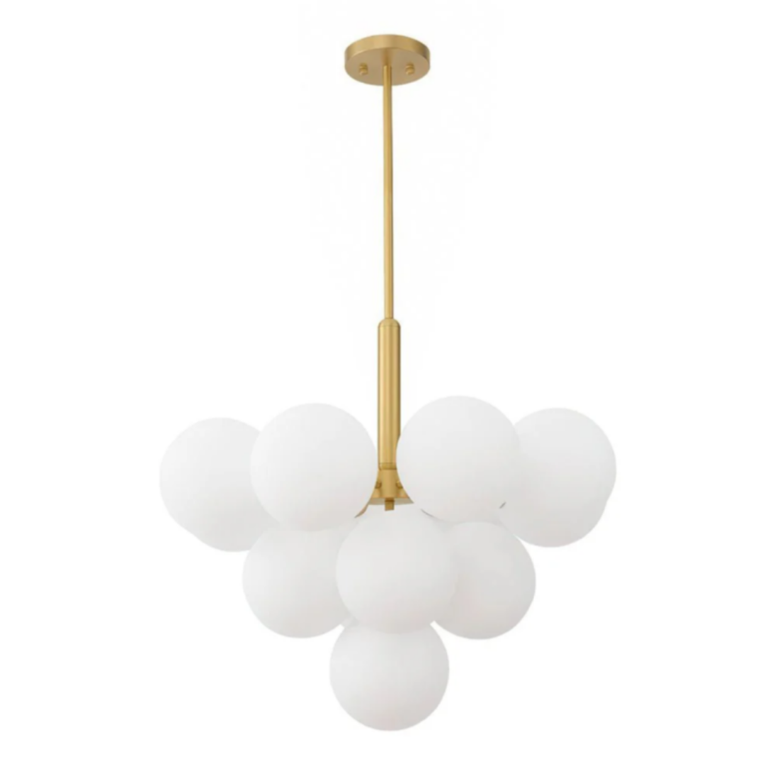 Navi Hanglamp GOUD/WIT – Ø60 cm -  G9 Fitting