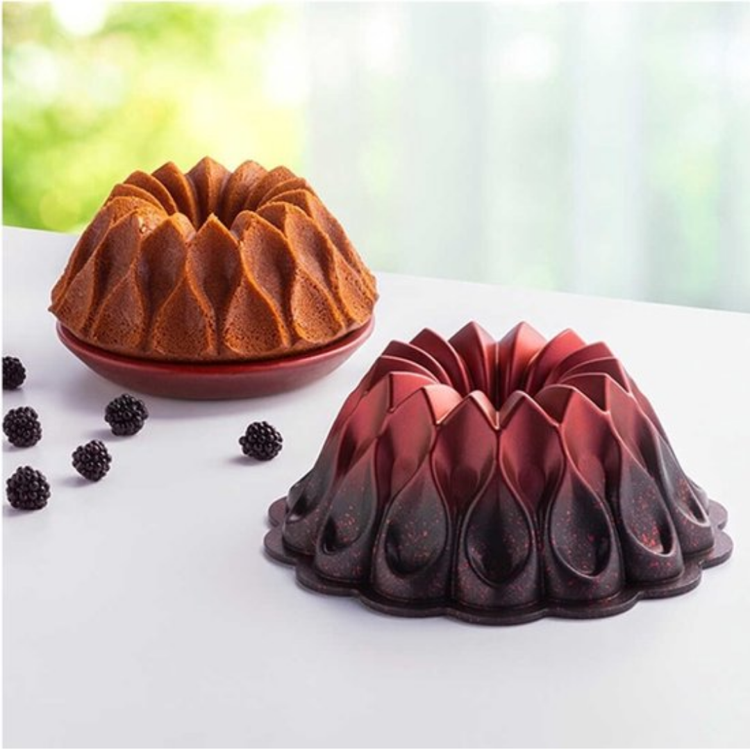 Nehir Karanfil Patisse Cakevorm – Ø28 cm – Taartvorm – Rond – Bordeaux – Aluminium