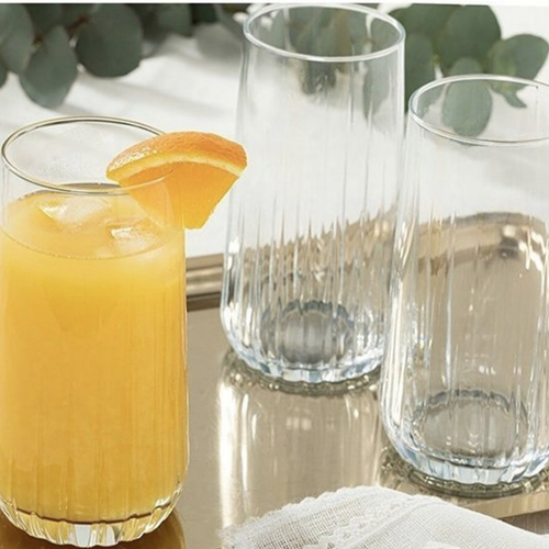 Pasabahce Nova – Glazen Bekers - Cam Bardak Takimi – Set van 6 – 360 ml