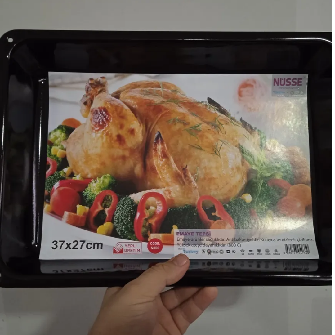 Nüsse Ovenschaal - VIERKANT  Bakplaat – 37x27x5 Cm