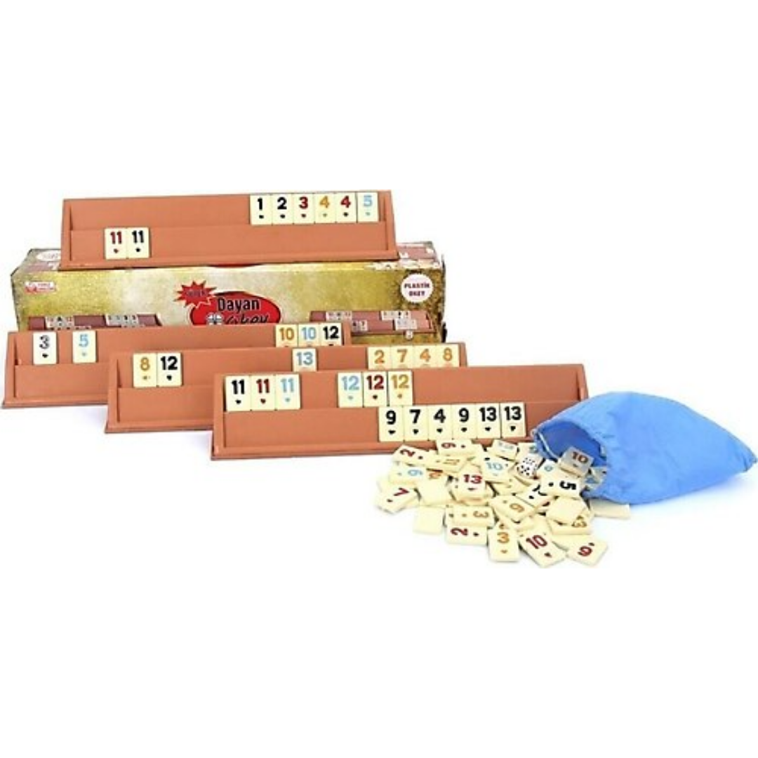 Dayan - Luxe houten Okey set - Rummy Wood