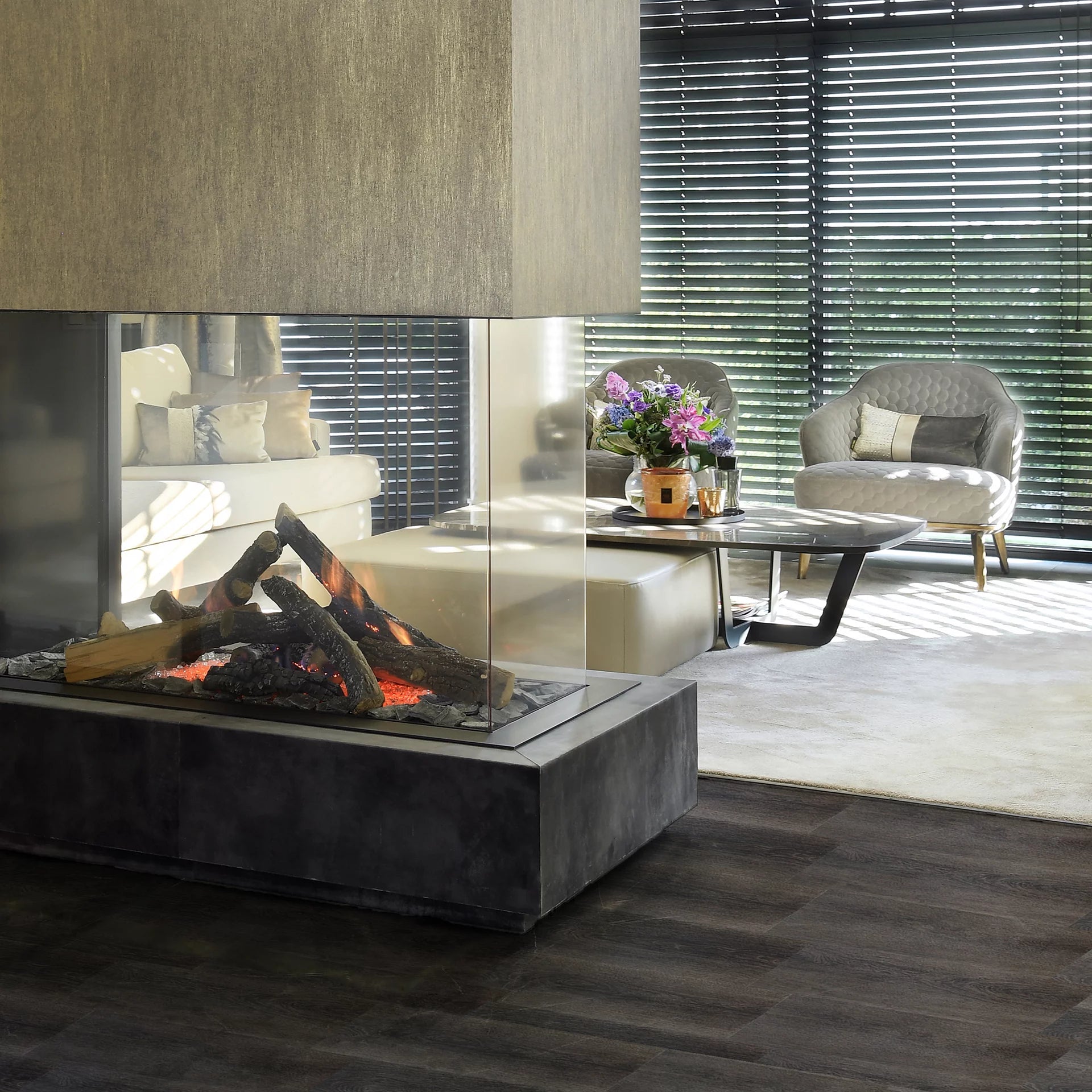 The Art of Living Select Dark Brown Plank Dryback