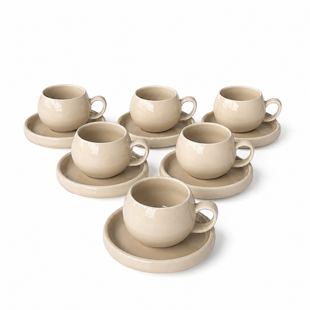 Espresso Servies Set 12-Delig – 90ML – 6 Persoons