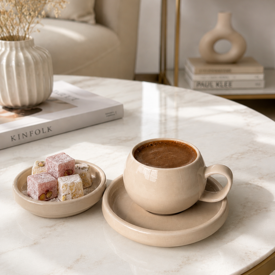 Espresso Servies Set 12-Delig – 90ML – 6 Persoons
