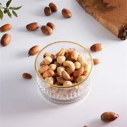 Homestar Gouden Rand Snackkommen / Çerezlik – Set van 4 – 235 ml